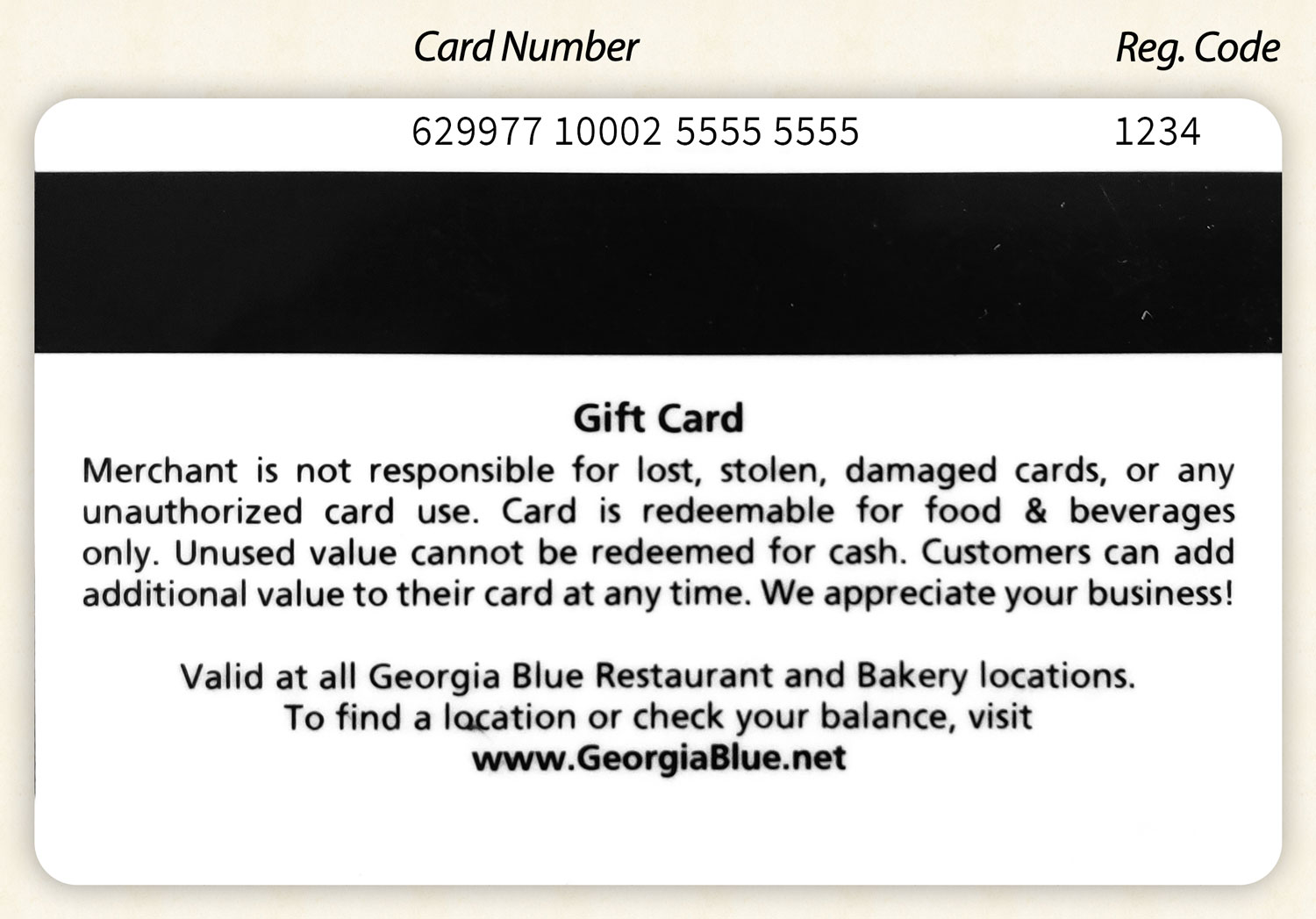 Check Gift Card Balance, Online Store