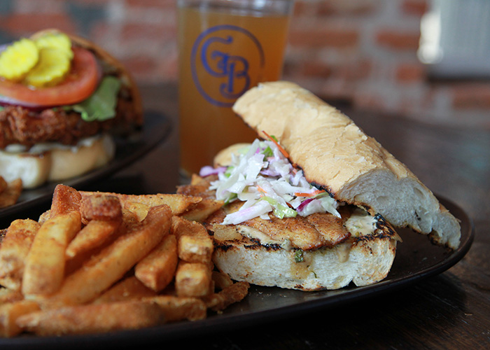 Cajun redfish and fries